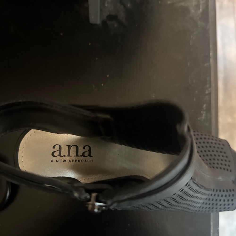 a.n.a Black Ankle Boots